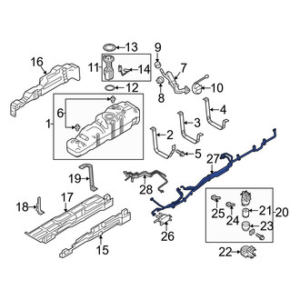 Ford OE - Fuel Hose