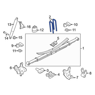 Ford OE - Rear Leaf Spring Axle U-Bolt