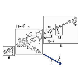Ford OE - Rear Left Drive Axle Shaft