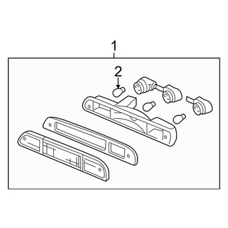 Ford OE - Rear Lamps - High Mounted Stop Lamp (Crew Cab)