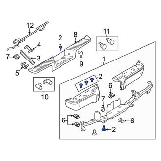 Ford OE - Bumper Face Bar Bolt