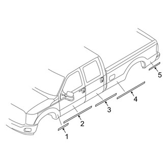 Ford OE - Stripe Tape (Crew Cab)