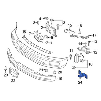 Ford OE - Front Tow Hook