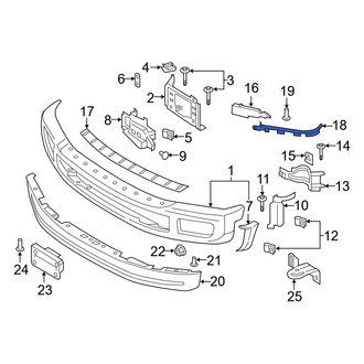 Ford OE - Front Left Bumper Trim