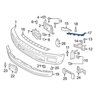 Ford OE - Front Left Bumper Trim