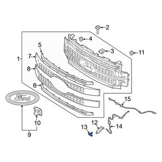 Ford OE - Front Headlight Washer Cover