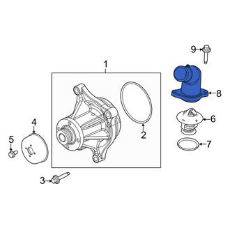 Ford OE - Engine Coolant Thermostat Housing