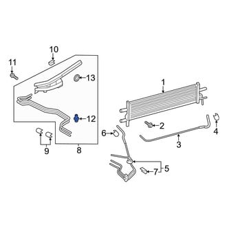 Ford OE - Transmission Oil Cooler Line Clip