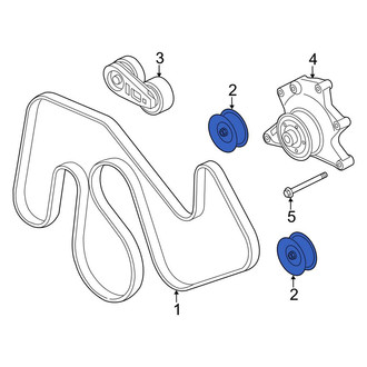Ford OE - Accessory Drive Belt Idler Pulley