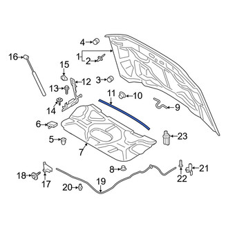 Ford OE - Hood Seal