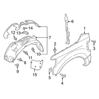 Ford OE - Fender & Components (Crew Cab)