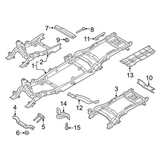 Ford OE - Frame & Components (King Ranch / Lariat / Platinum / XLT Crew Cab)