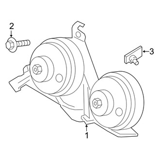 Ford OE - Electrical - Horn (Crew Cab)