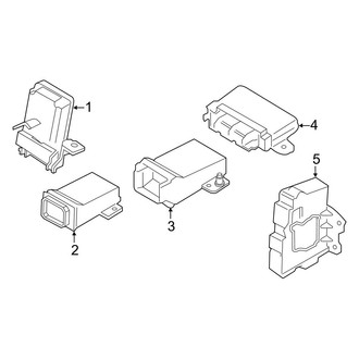 Ford OE - Electrical Components (Modules), (Crew Cab)