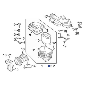 Ford OE - Lower Air Filter Housing Insulator