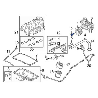 Ford OE - Engine Crankshaft Pulley Bolt