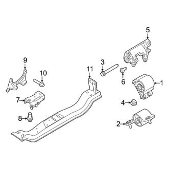 Ford OE - Engine & Transmission Mounting (Crew Cab 6.7L)