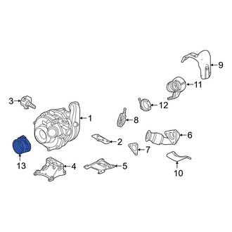 Ford OE - Turbocharger Inlet Hose