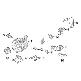 Ford OE - Engine - Turbocharger & Components (Crew Cab 6.7L)