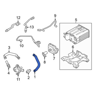 Ford OE - PCV Valve Hose