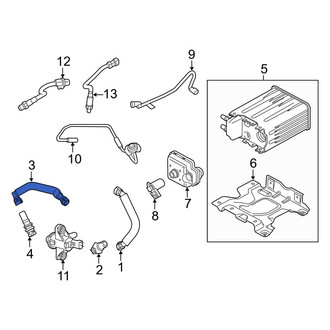 Ford OE - PCV Valve Hose