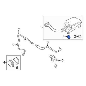 Ford OE - Engine Oil Separator Filter Seal