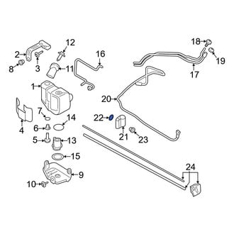 Ford OE - Diesel Exhaust Fluid (DEF) Injector Gasket