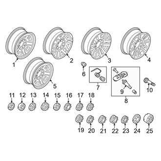 Ford OE - Wheels (18"), (Crew Cab)