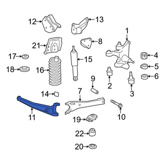 Ford OE - Front Left Suspension Subframe