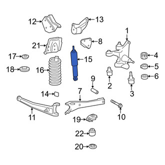 Ford OE - Front Suspension Shock Absorber