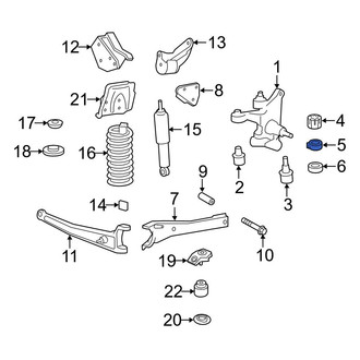 Ford OE - Wheel Bearing Lock Ring