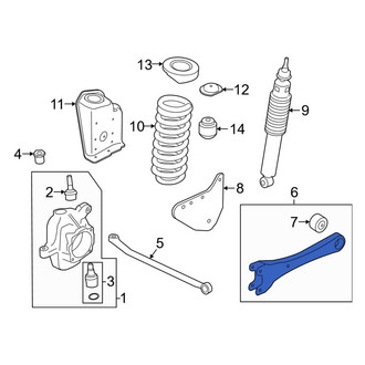 Ford OE - Front Right Radius Arm