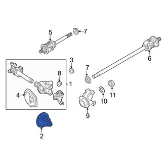 Ford OE - Front Differential Carrier