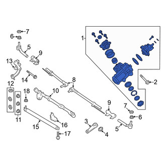 Ford OE - Steering Gear Box