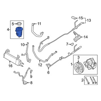 Ford OE - Power Steering Reservoir