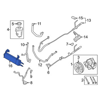 Ford OE - Power Steering Cooler
