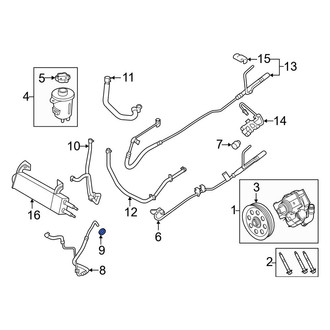 Ford OE - Power Steering Hose O-Ring