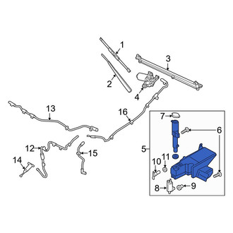 Ford OE - Washer Fluid Reservoir