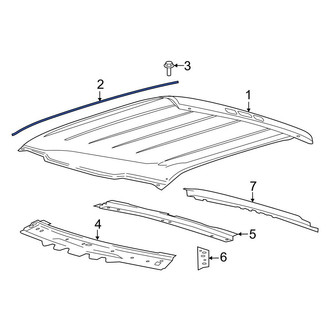 Ford OE - Left Roof Panel Bracket