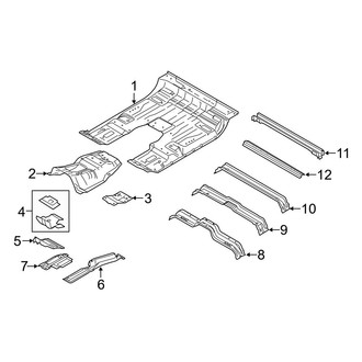 Ford OE - Cab - Floor (SuperCab)