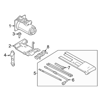 Ford OE - Cab - Jack & Components (SuperCab)