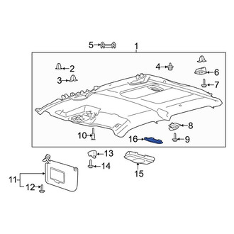 Ford OE - Reading Light Bracket