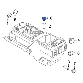Ford OE - Front 12 Volt Accessory Power Outlet Cover