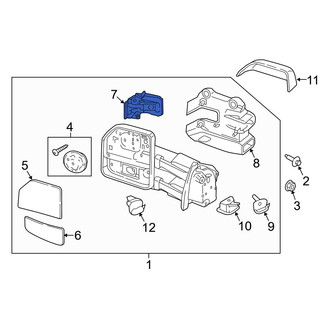 Ford OE - Center Right Turn Signal Light Assembly