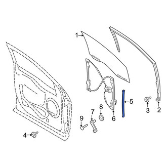 Ford OE - Front Window Regulator Guide