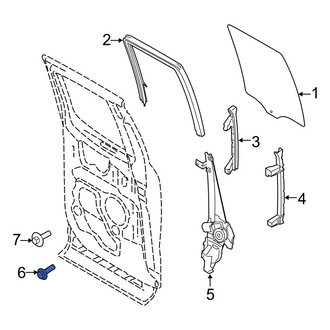 Ford OE - Front Window Channel Screw