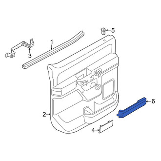 Ford OE - Rear Right Door Armrest