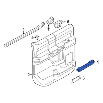 Ford OE - Rear Right Interior Door Pull Handle