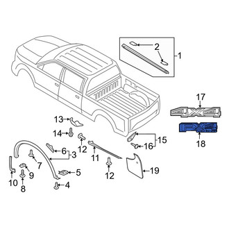 Ford OE - Rear Truck Bed Decal