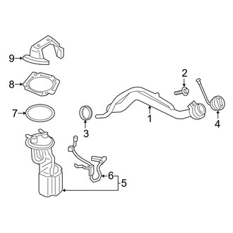 Ford OE - Fuel System Components (Filler & Pump), (6.7L)